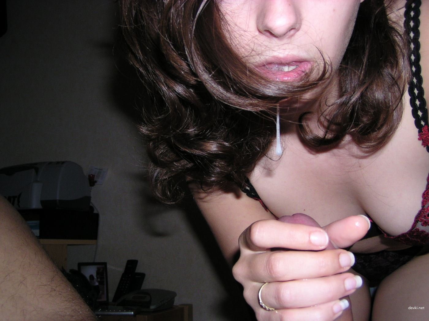 Extreme Amateur Candle Insertion: Explicit Pussy Play Photo