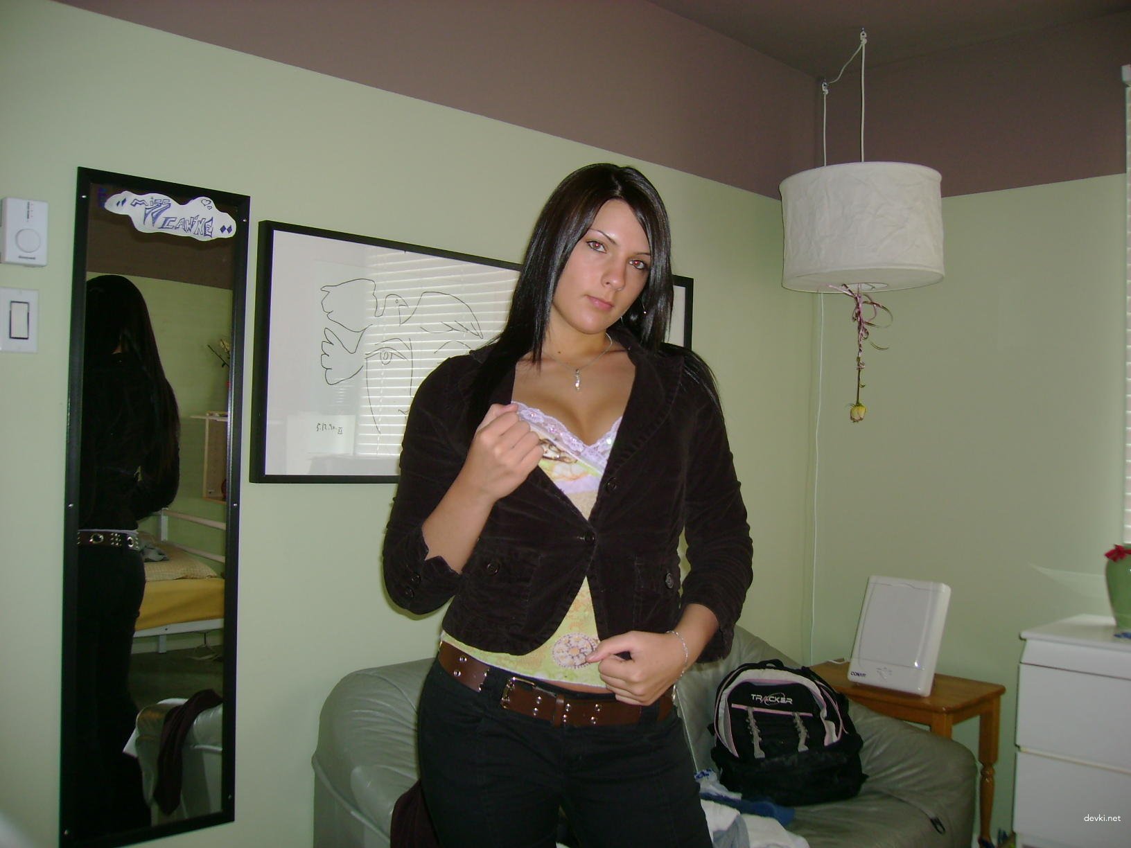 Amateur Naked Girl Poses for Explicit Photo Shoot with Friend: Raw and Uncensored Duo Session