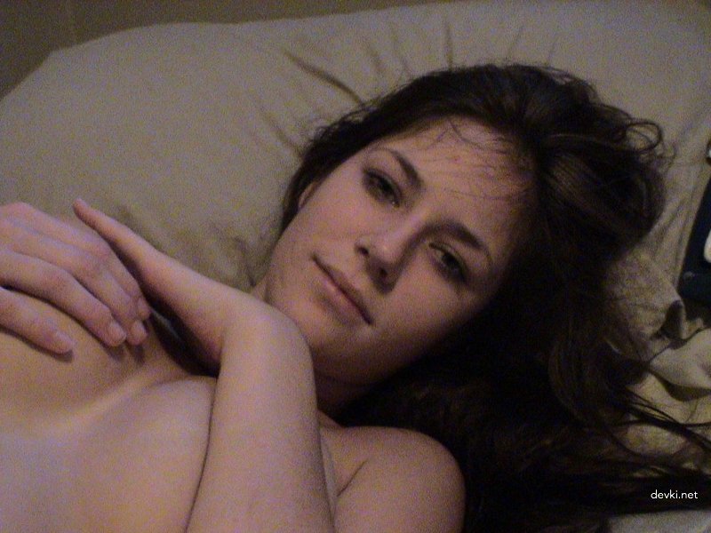 Sensual Young Woman Erotic Self-Caress Amateur Photo - Explicit and Intimate Display