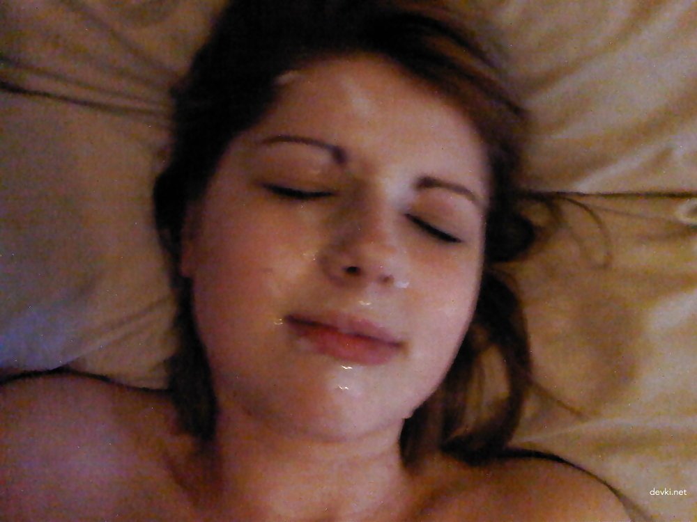 Hot babe with long legs masturbates and deepthroats cock