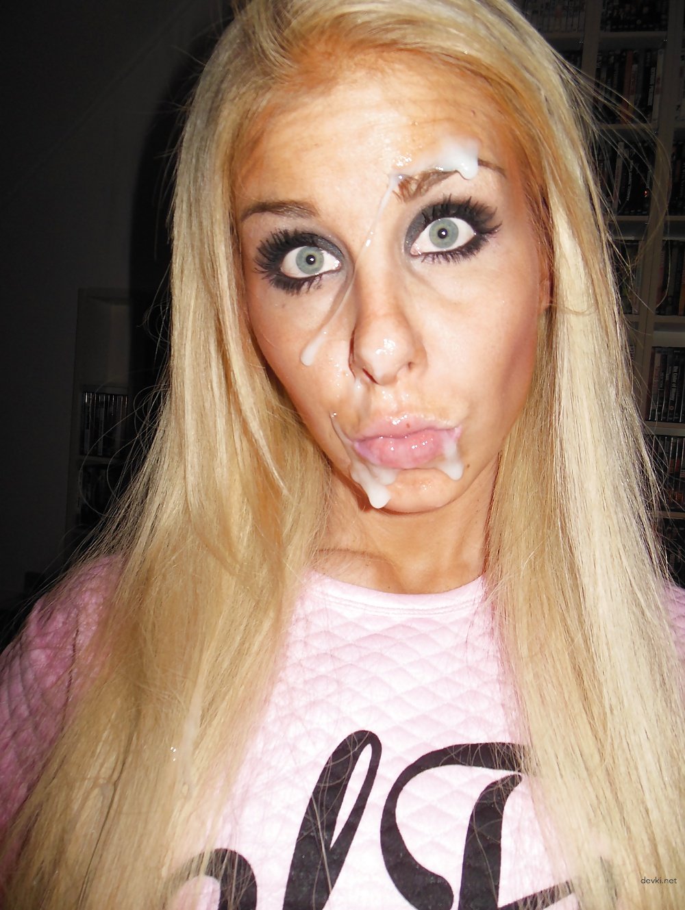 Amateur Cumslut Gets Facialed: Hardcore Facial Compilation
