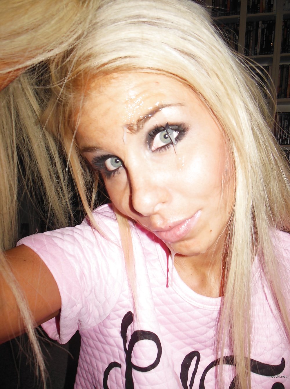 Amateur Cumslut Gets Facialed: Hardcore Facial Compilation