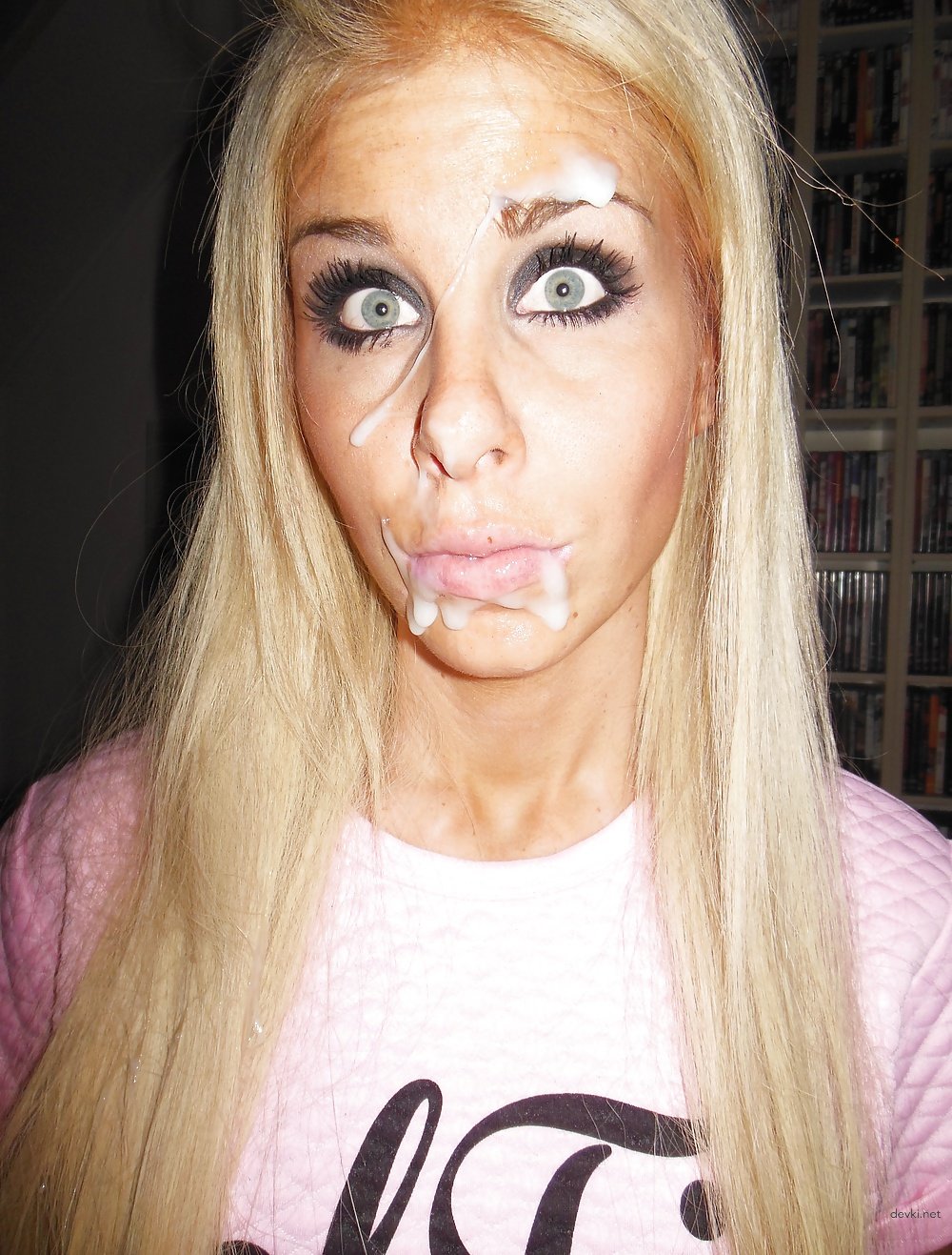 Amateur Cumslut Gets Facialed: Hardcore Facial Compilation