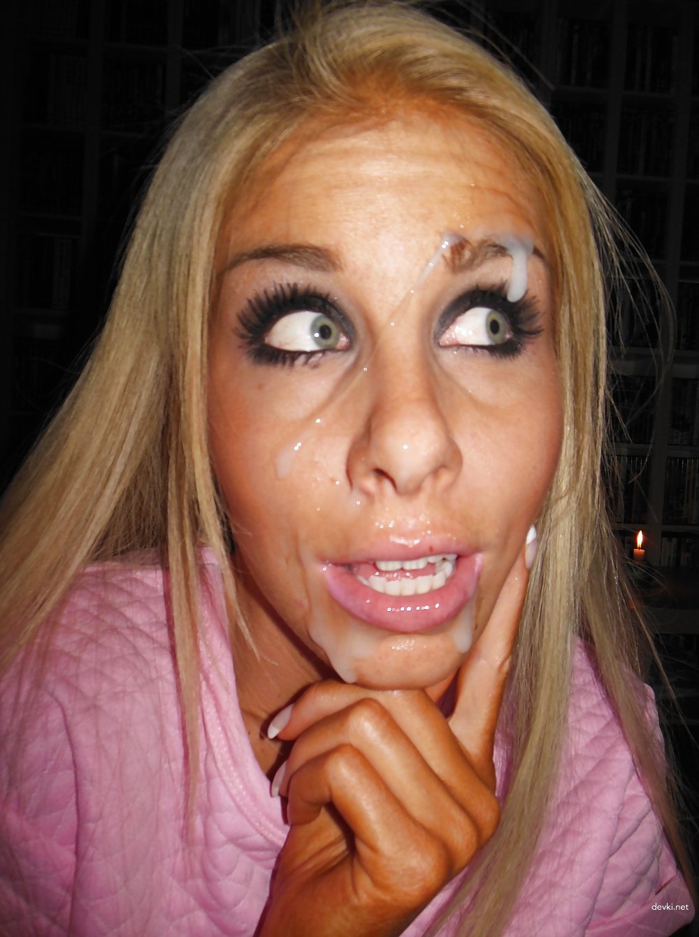 Amateur Cumslut Gets Facialed: Hardcore Facial Compilation