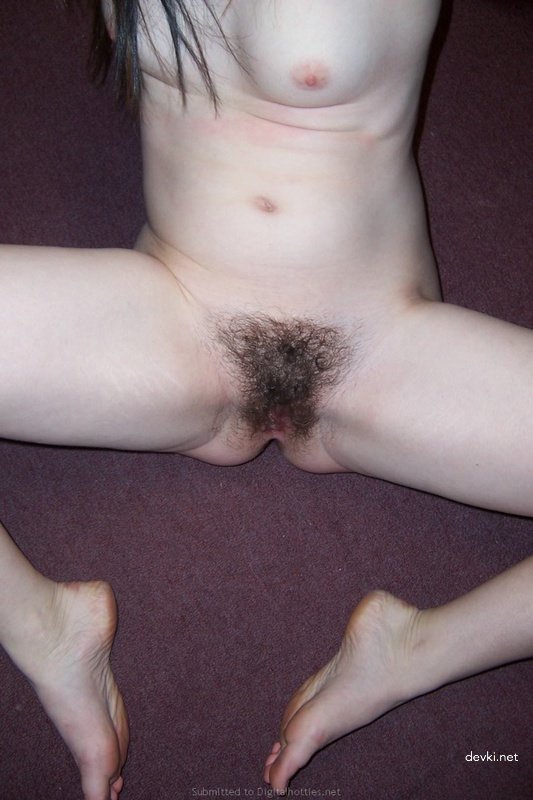 Intoxicated Slut Exposes Bushy Crotch in Raw Amateur Shot