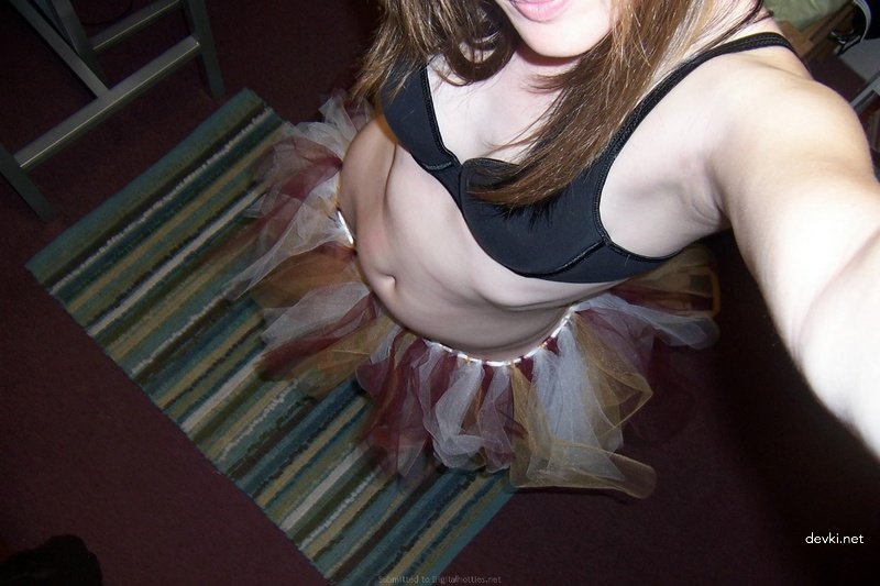 Intoxicated Slut Exposes Bushy Crotch in Raw Amateur Shot
