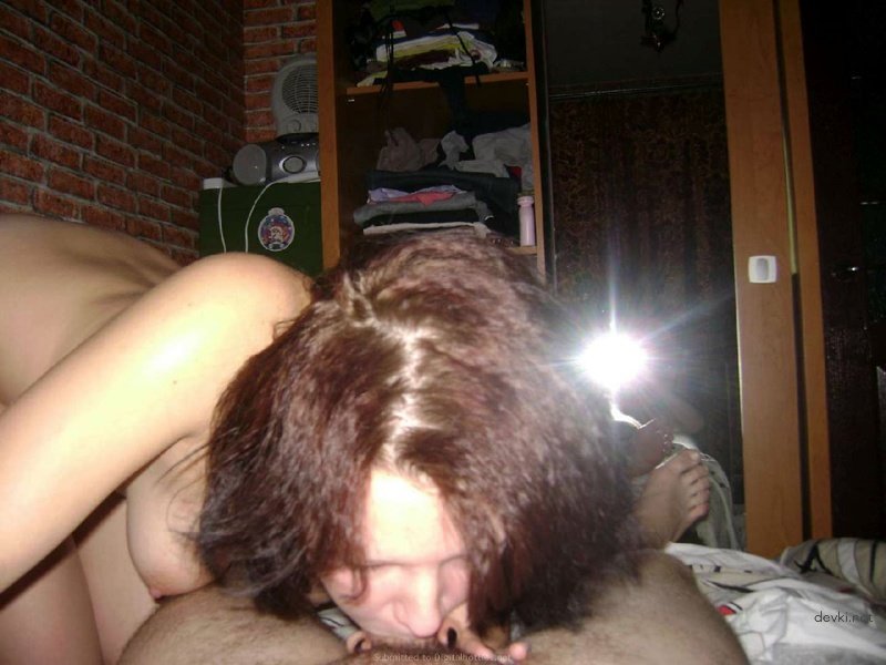 Hot Russian Coed's Messy Oral Skills - Amateur Porn Pic