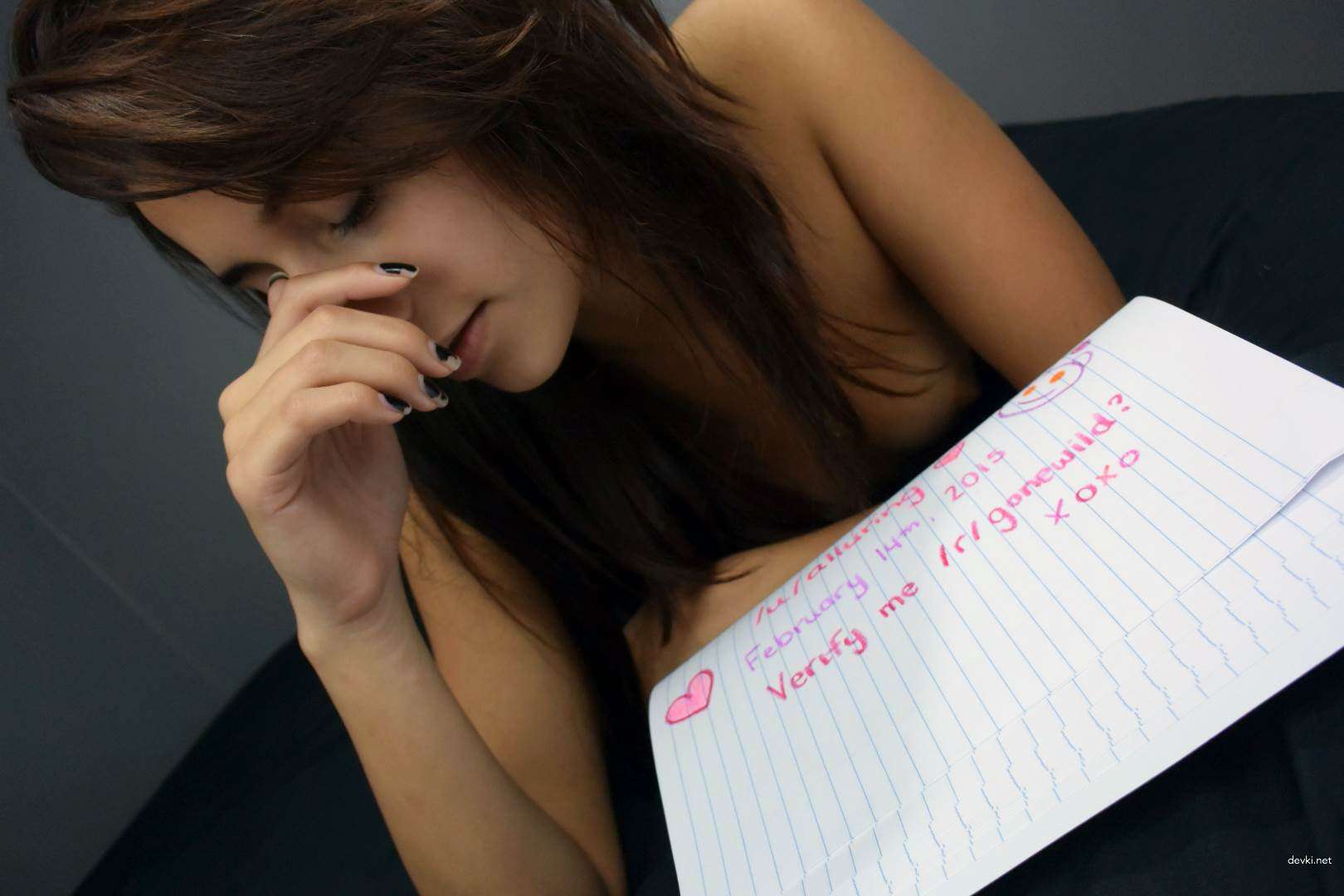 Amateur Beauty Drills Herself with Massive Dildo - Uncensored XXX Gallery