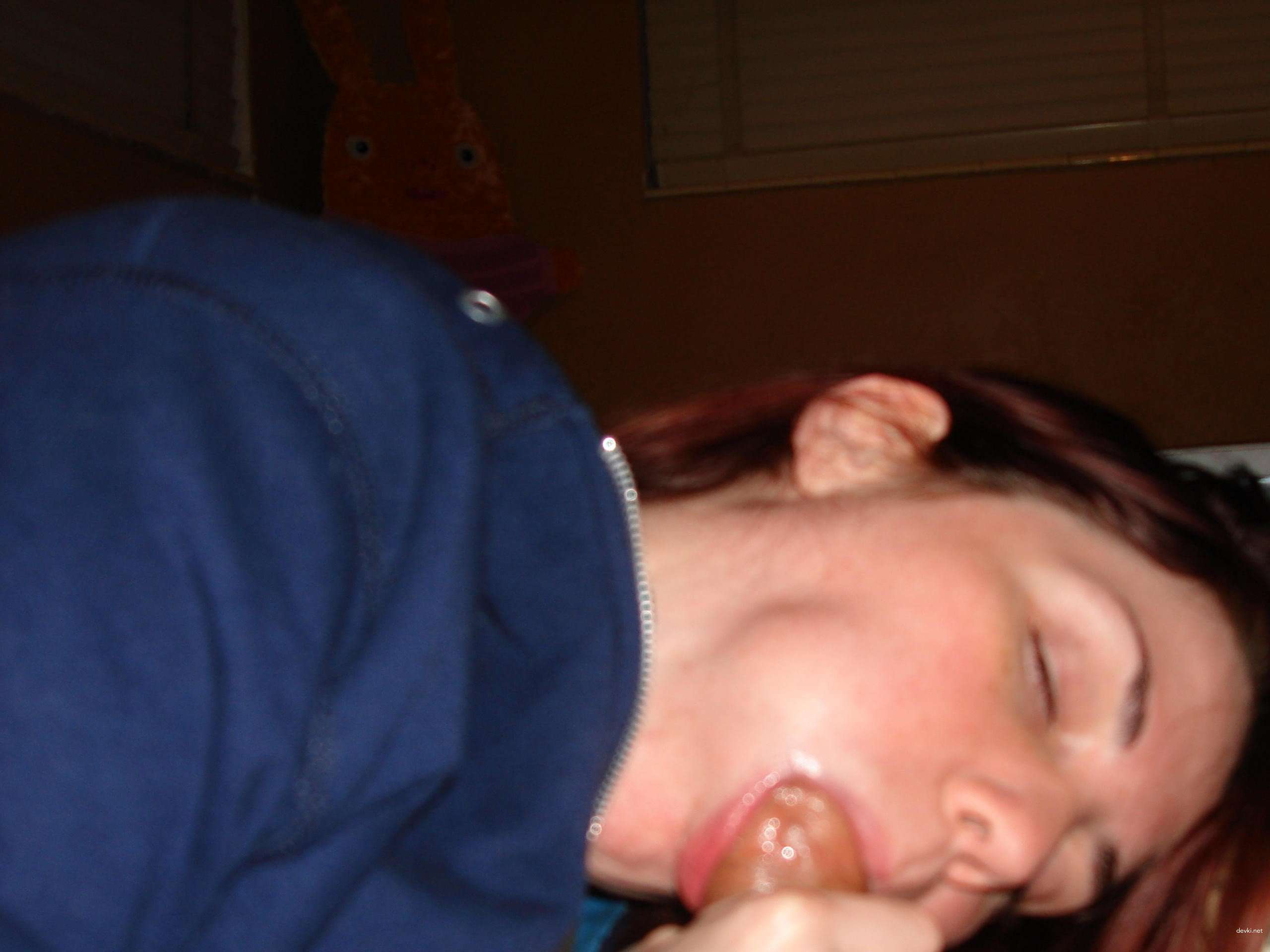 Thick Redhead Slut Deepthroats Big Cock - Uncensored Amateur Blowjob Porn