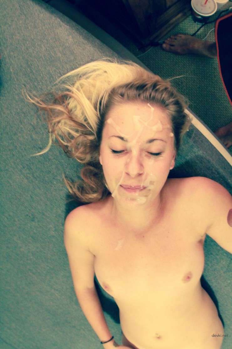 Ultimate Cum Facial Compilation: Hot Amateur Girls Drenched in Cum - Explicit Facial Porn Pics