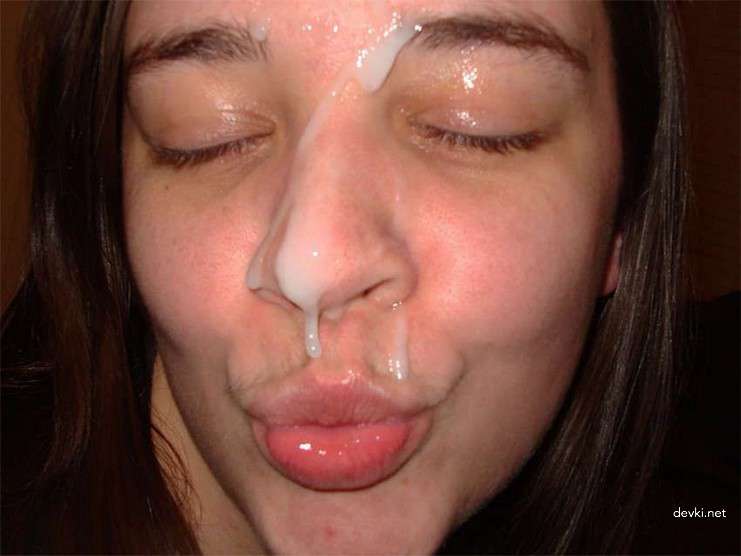 Ultimate Cum Facial Compilation: Hot Amateur Girls Drenched in Cum - Explicit Facial Porn Pics