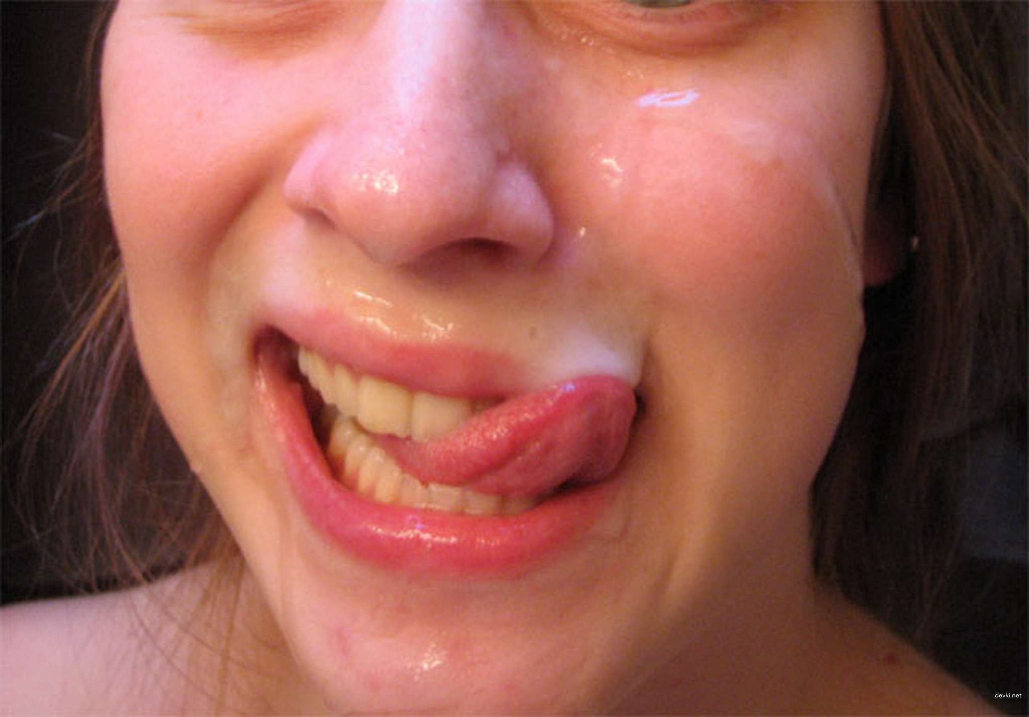 Unshaven Cum-Covered Amateur Girl Gets Filled with Jizz