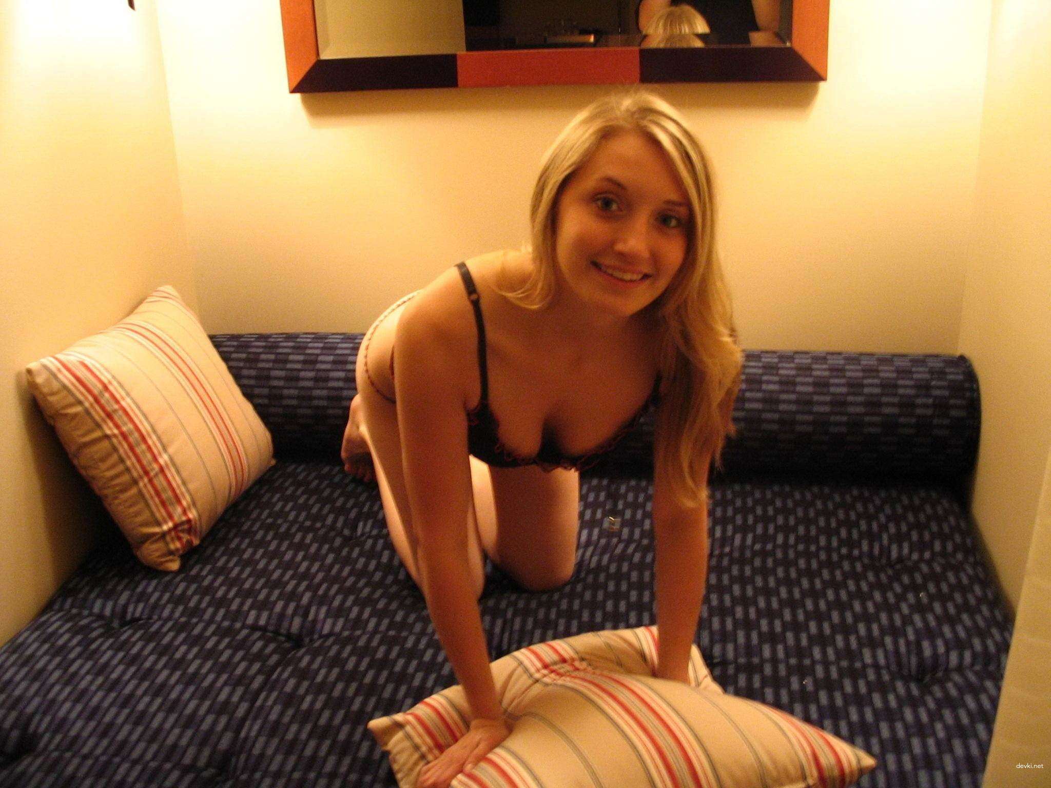 Explicit Sunset Voyeurism: Amateur Girl in Panties - Sensual Photo