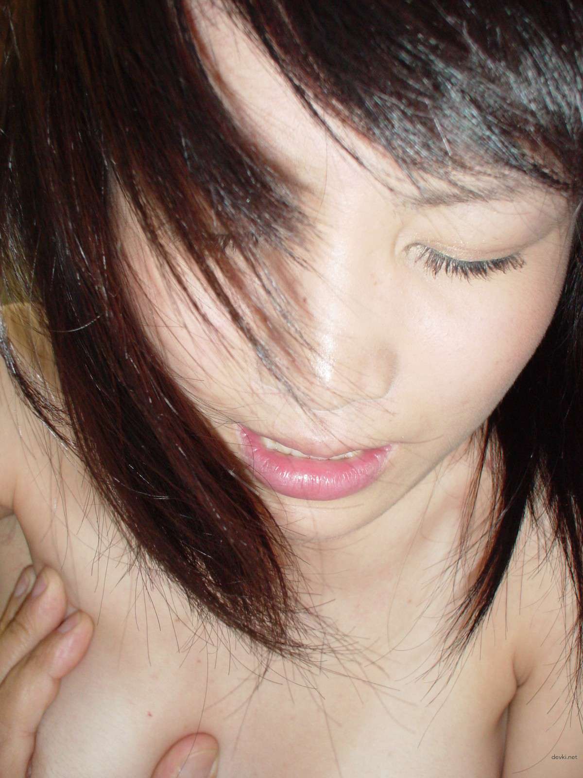 Asian Amateur Slut Deepthroats Massive Cock - Explicit Blowjob Porn Photo