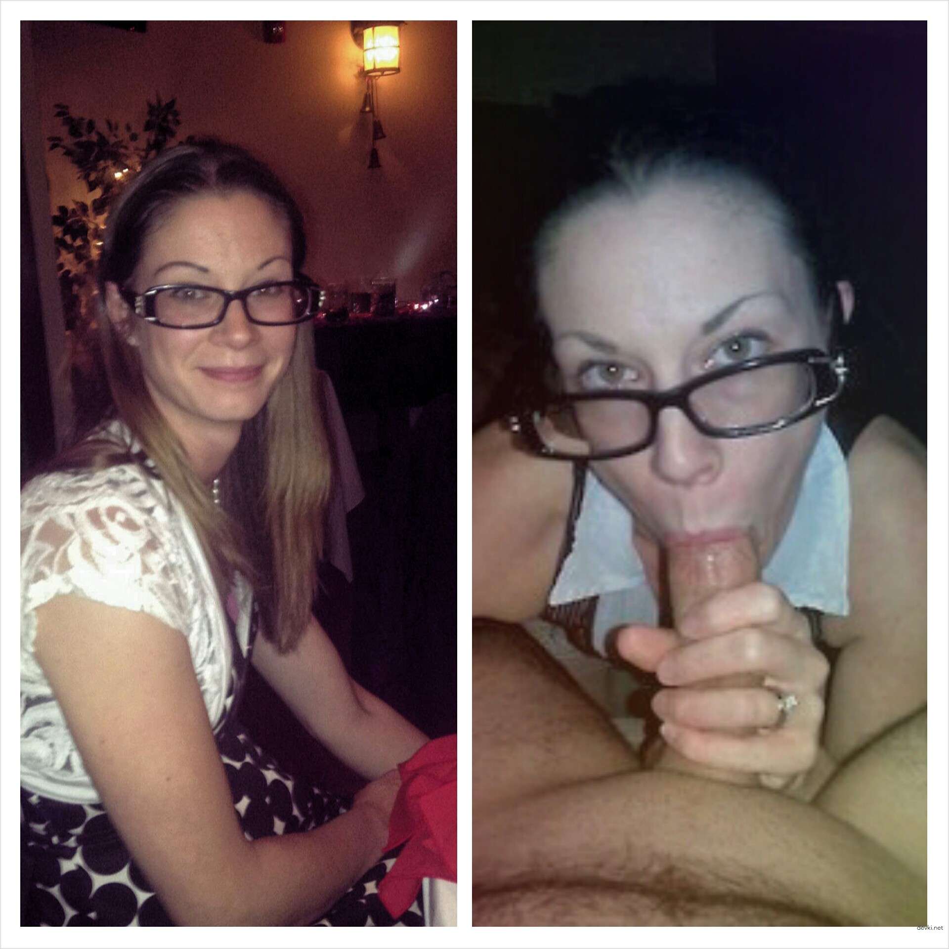 Sexy Brunette in Glasses Amateur XXX Pics - Explicit Hot Porn Photos
