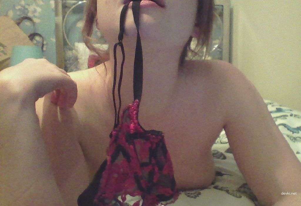 Explicit Amateur Selfie of Sexy Madame in Provocative Pose