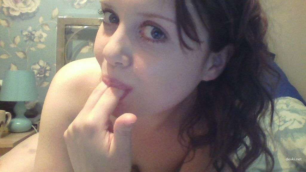 Explicit Amateur Selfie of Sexy Madame in Provocative Pose