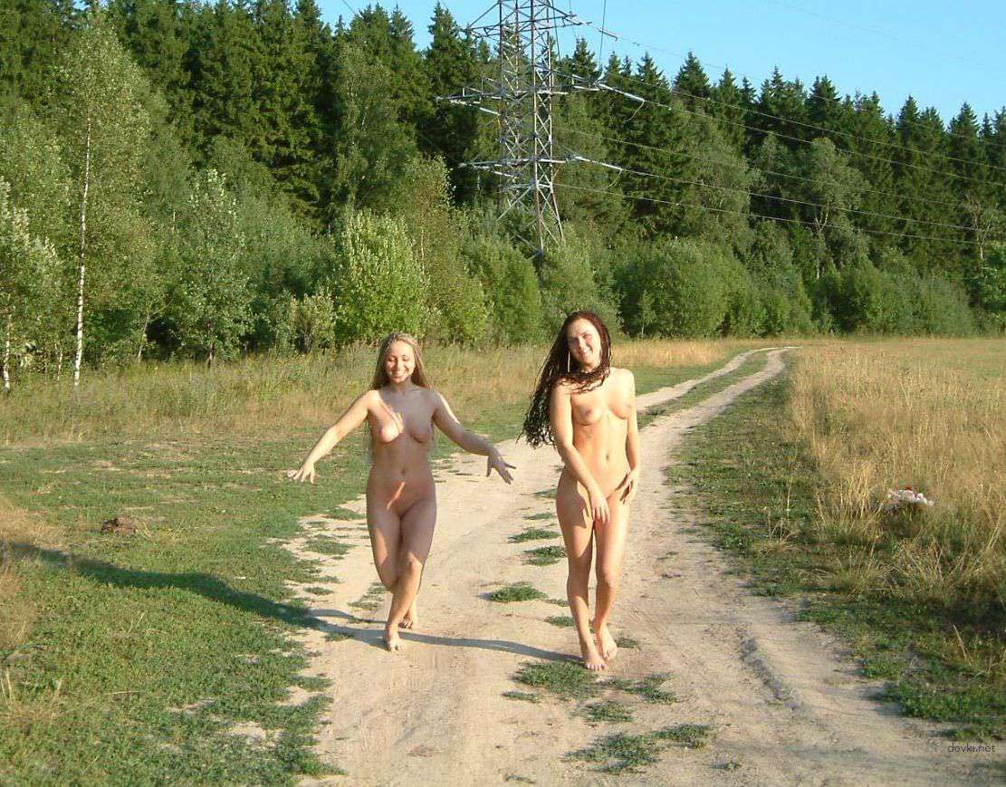 Wild Amateur Nude Friends Posing in Woods - Explicit Outdoor Nudity