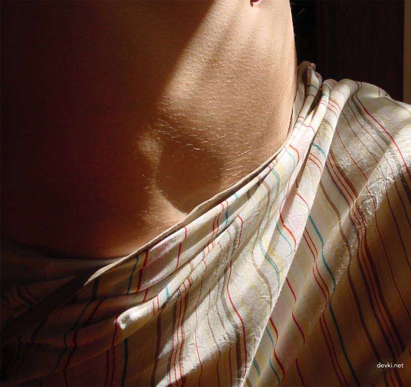 Explicit Amateur Photo: Unshaven Pubic Area Exposed in Hairy Bush Close-Up