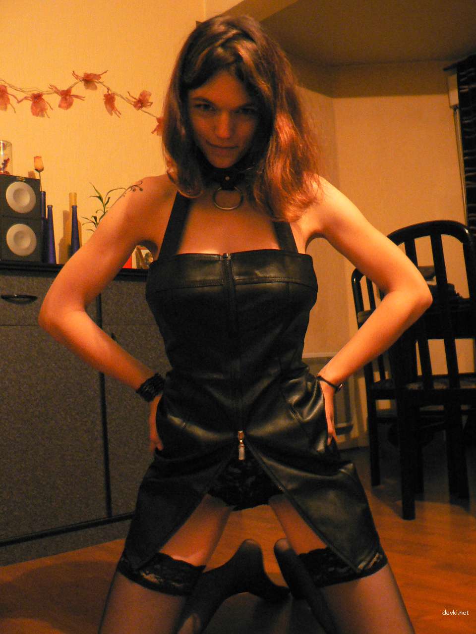 Amateur Slut Spreads Legs Wide: Explicit Homemade Porn Pic