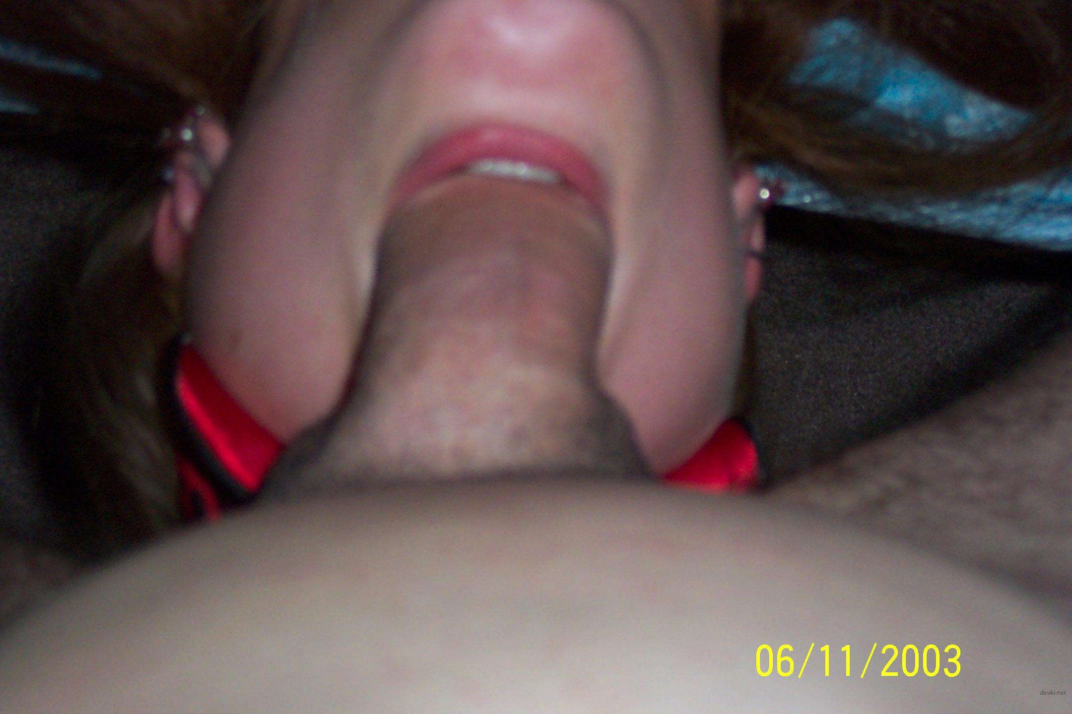 Redhead Blowjob Queen Devours Big Cock - Amateur XXX Photo