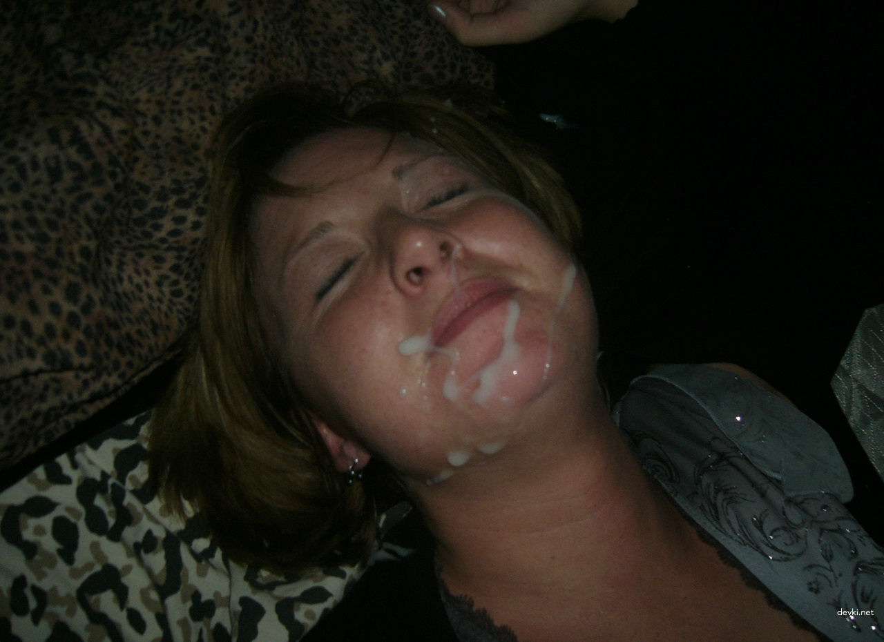 Amateur Babe Gets Cum on Face in Hot Facial Porn