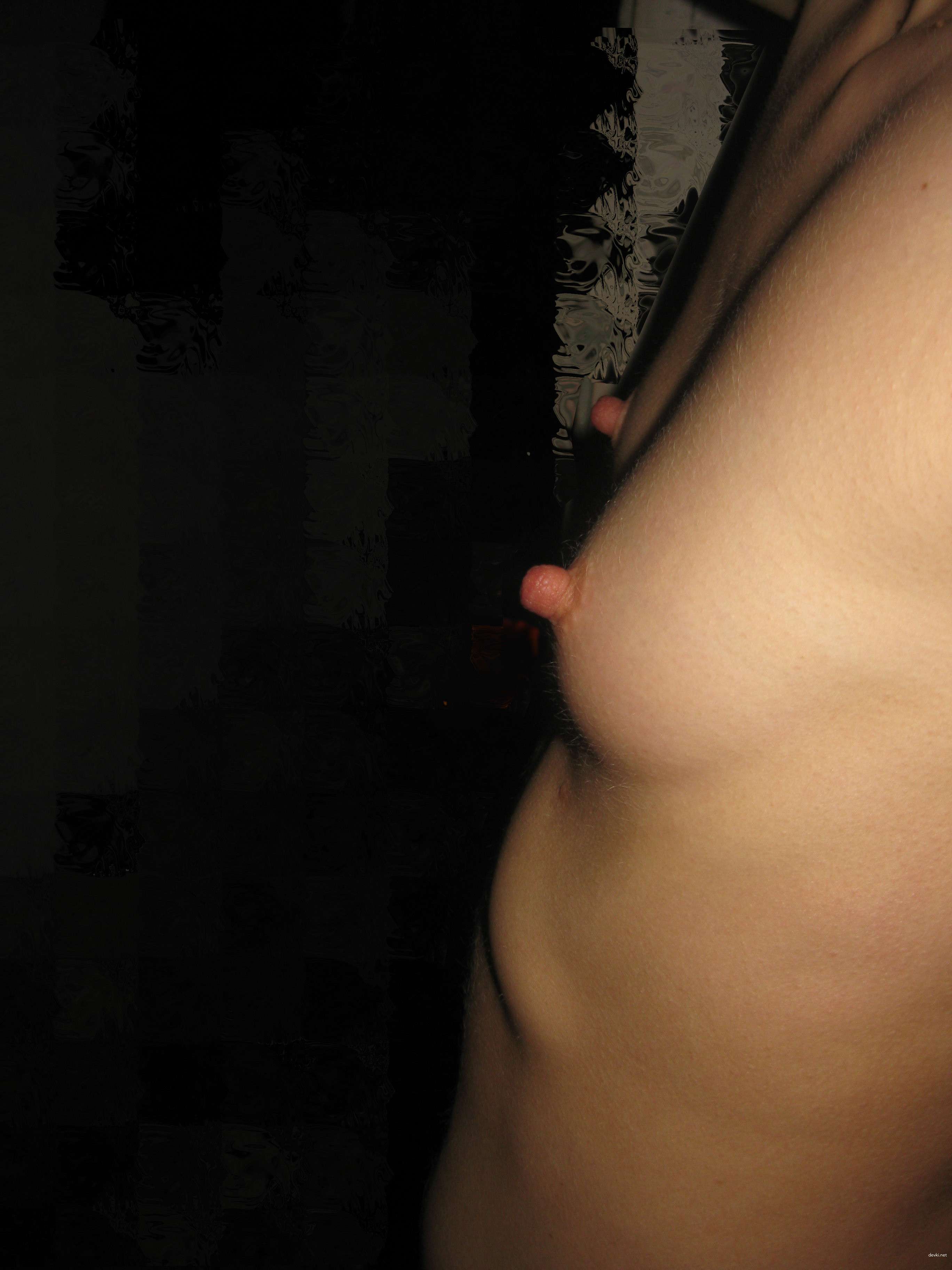 Tiny Tits and Perky Nipples Amateur Babe Exposed in XXX Photo