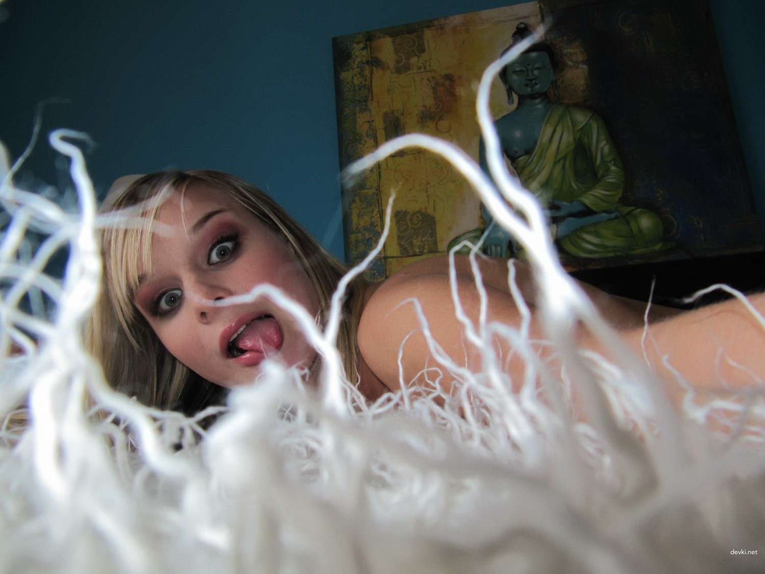 XXX Blonde Bombshell: Explicit Amateur Erotic Album - Hot & Horny XXX Content