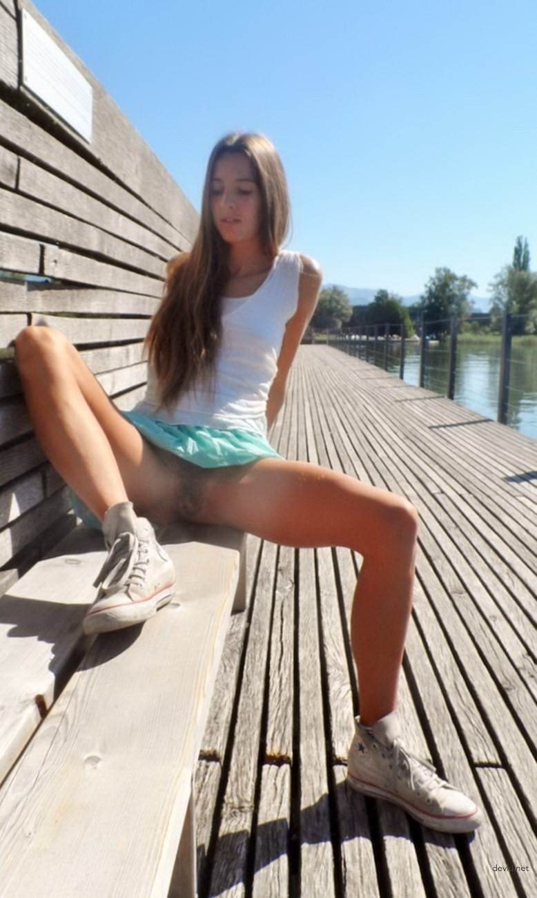 Steamy Long-Legged Amateur Girl - Explicit Erotic Photoshoot