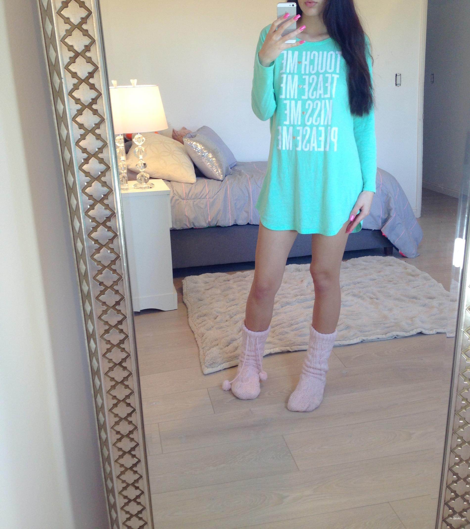 Hot Brunette Masturbates and Cums on Panties in Amateur Porn Pic