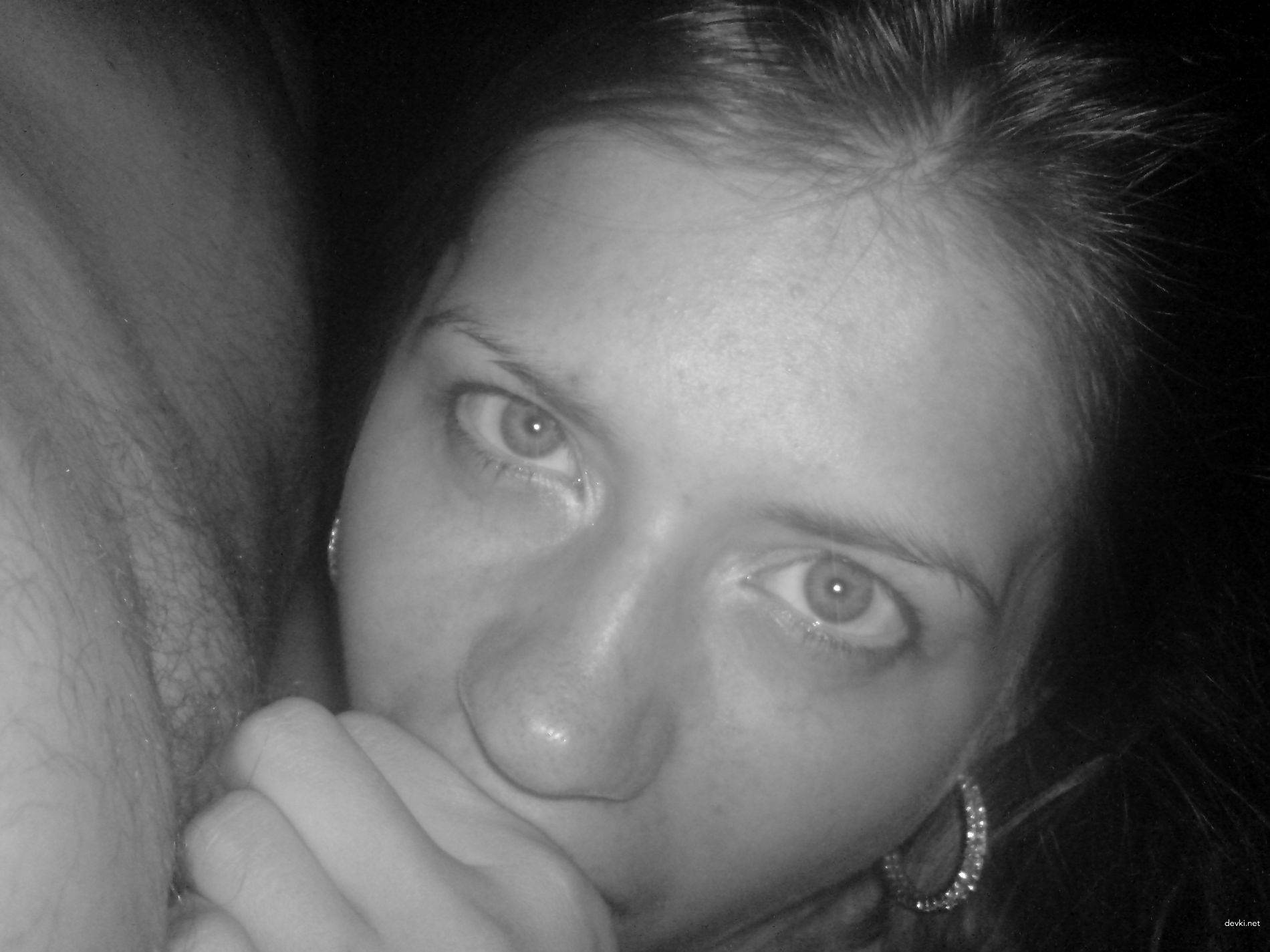 Interracial Homemade Sex Pics: Hot Amateur Couple's Black and White Action