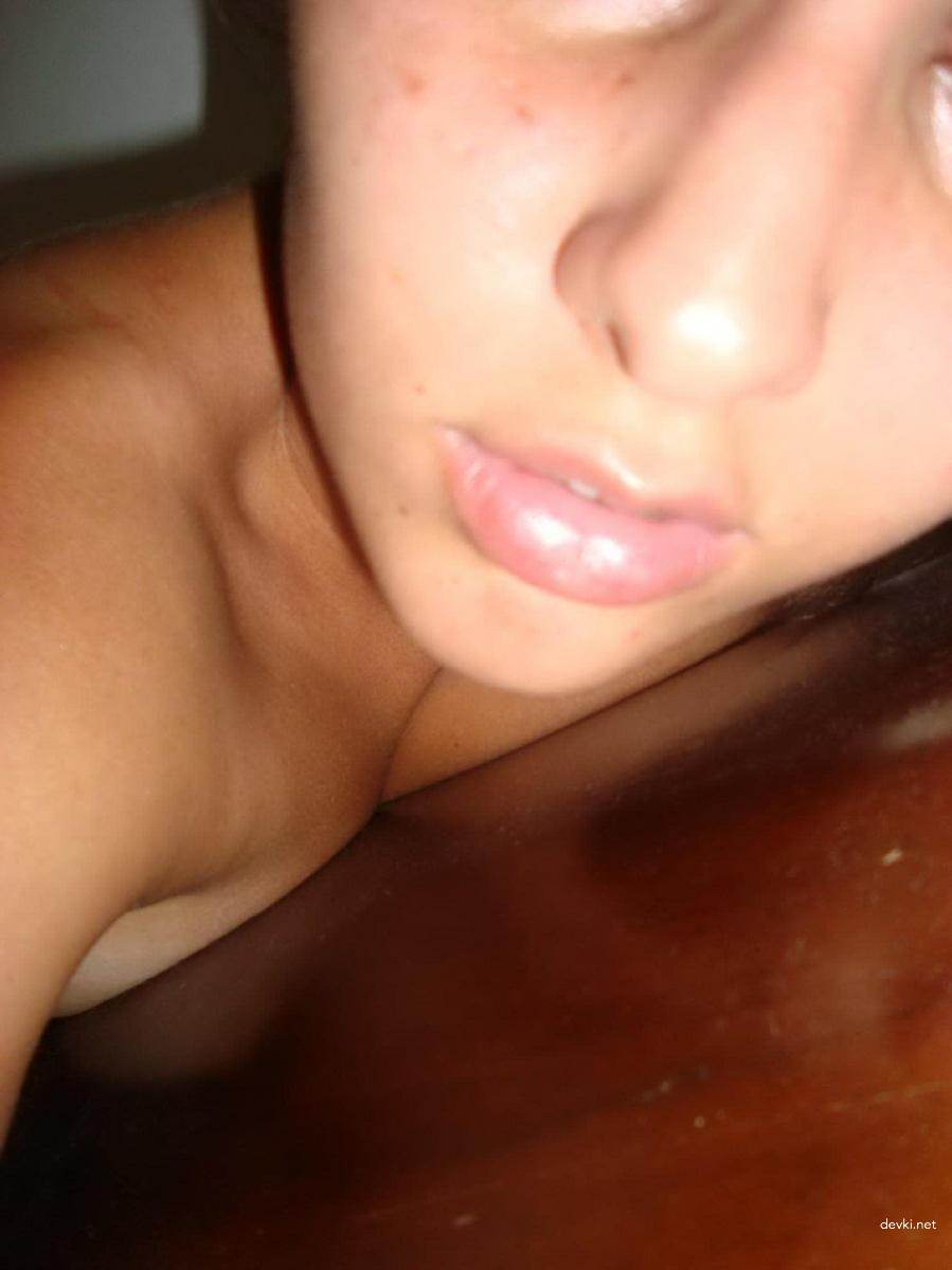 Hot Brunette's Explicit Nude Selfie Photo Session - Explicit Poses & Sexy Body