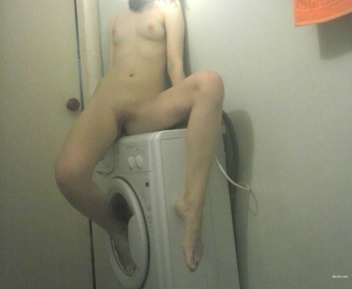 Explicit Amateur Photos: Slim Girl's Naughty Home Pose - Hot and Pleasurable