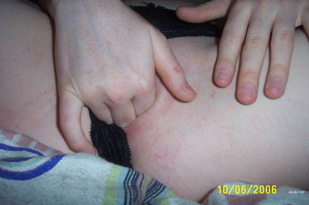 Fiery Freckled Amateur Stuffing Panties Inside Pussy: Explicit Porn Photo