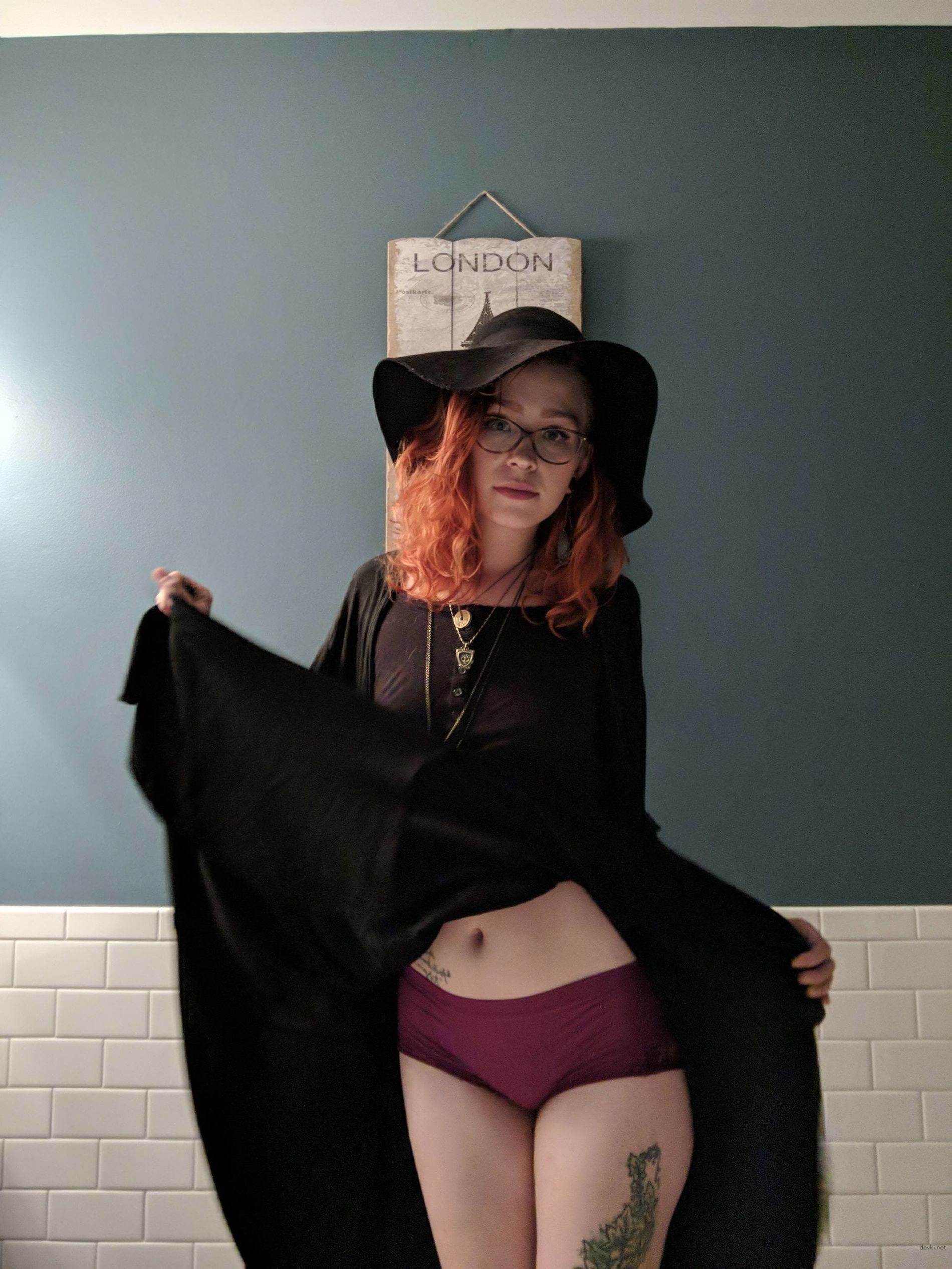 Amateur Redhead Bares All: Explicit Homemade Pussy and Ass Pic