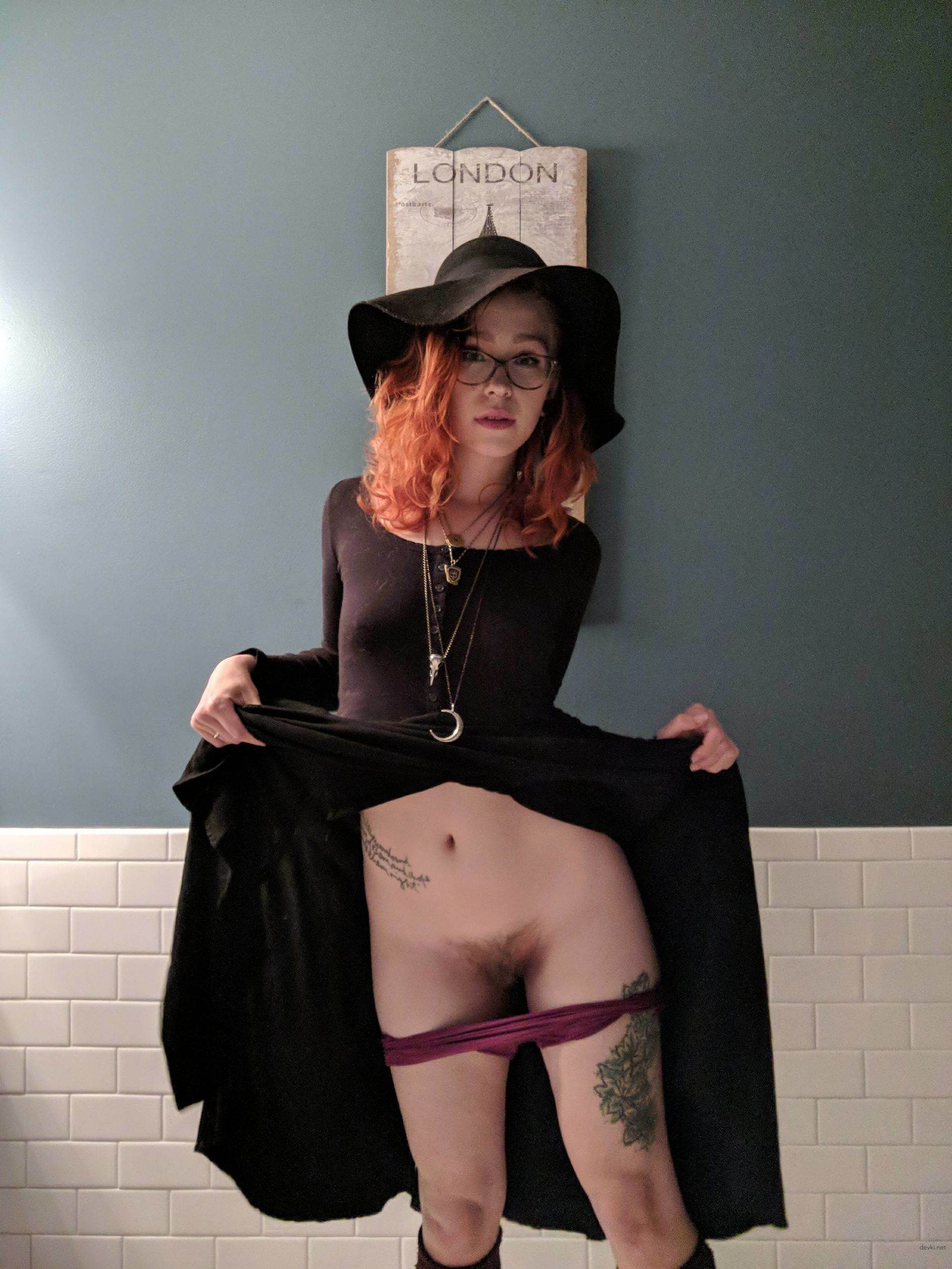 Amateur Redhead Bares All: Explicit Homemade Pussy and Ass Pic