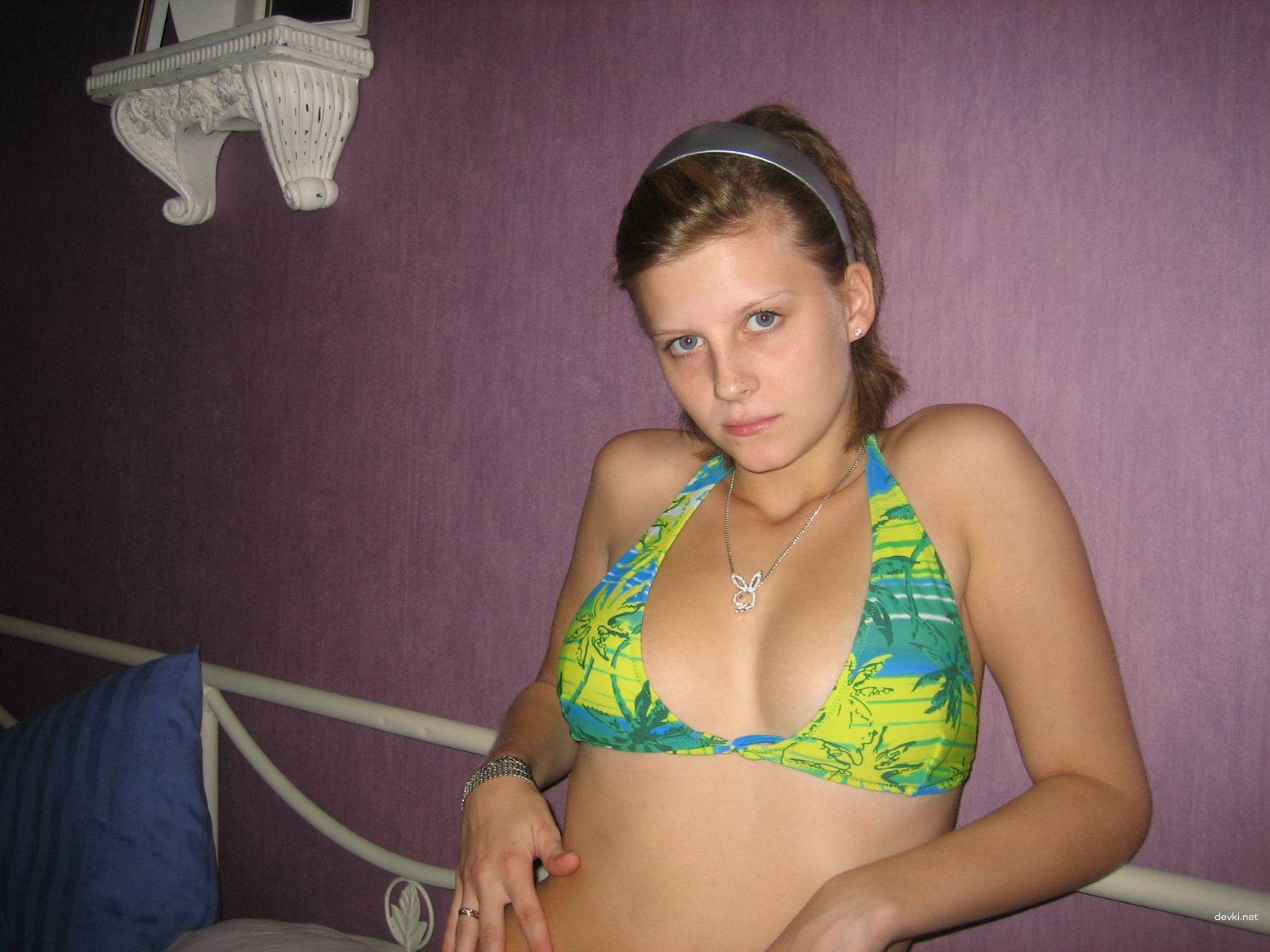 Steamy Topless Redhead Amateur Bares All - Explicit Photo