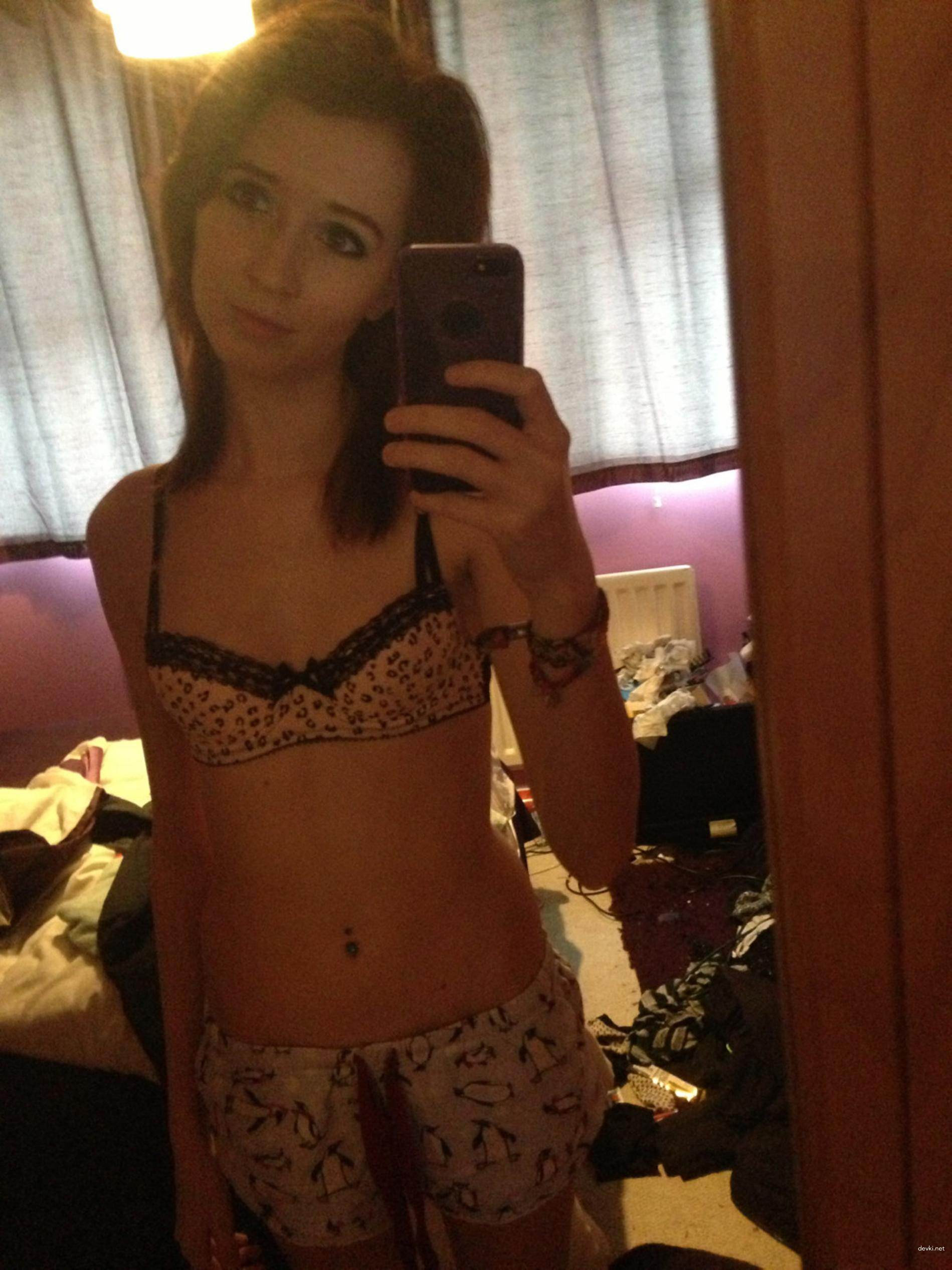 Sexy Chick Strips and Teases in Various Outfits - Amateur XXX Pics