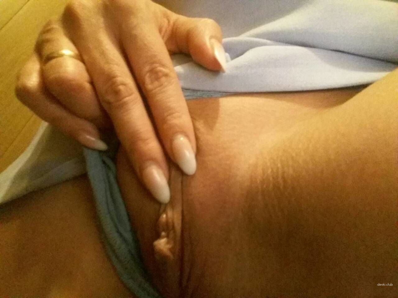 Hot Amateur Slut Fingering Wet Pussy - Uncensored Homemade Porn Pic