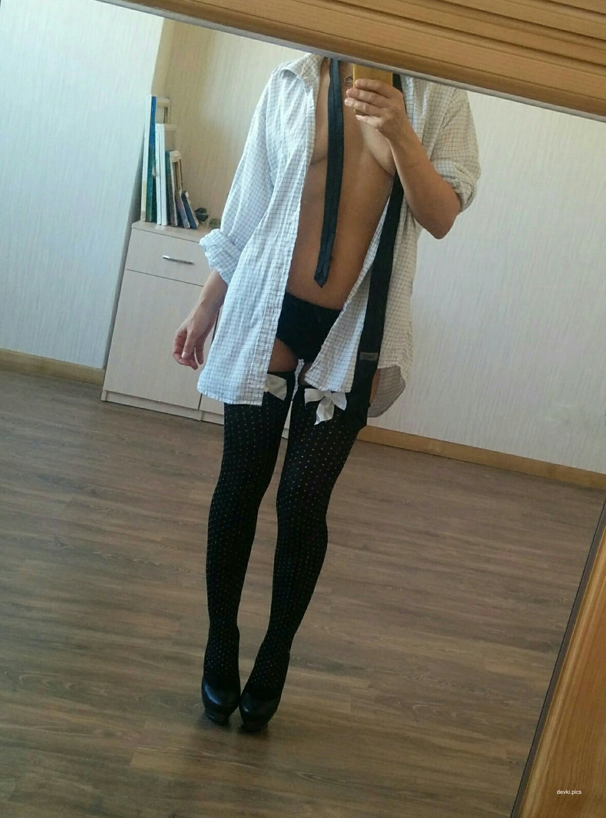 XXX Amateur Collection: Naked Beauty in Stockings - Explicit Photos